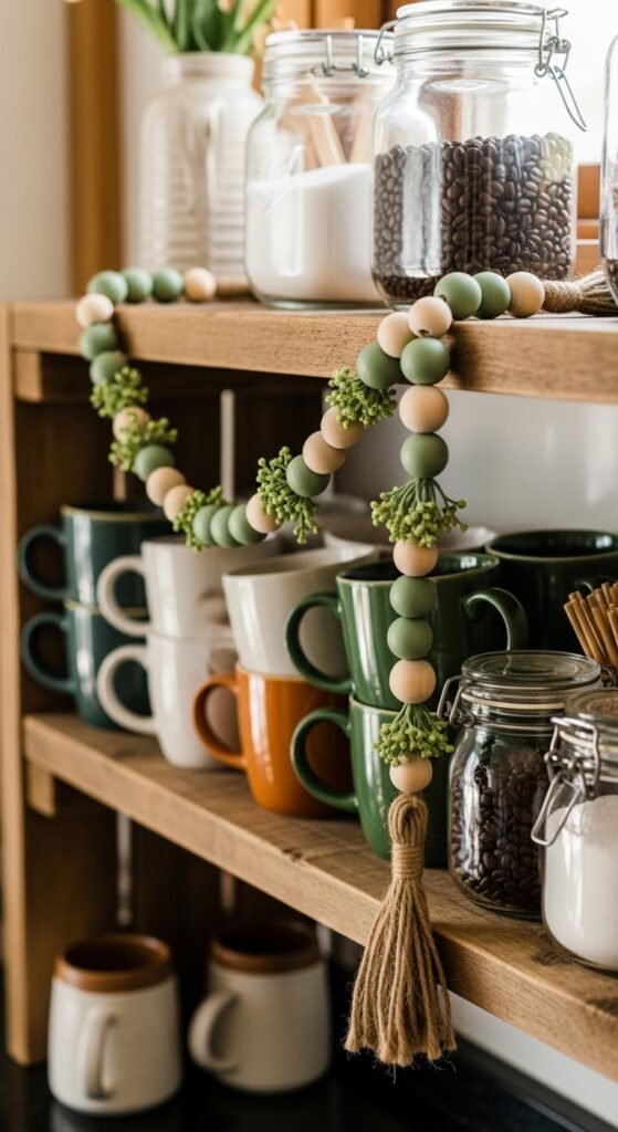 Lucky Charm Wooden Beads