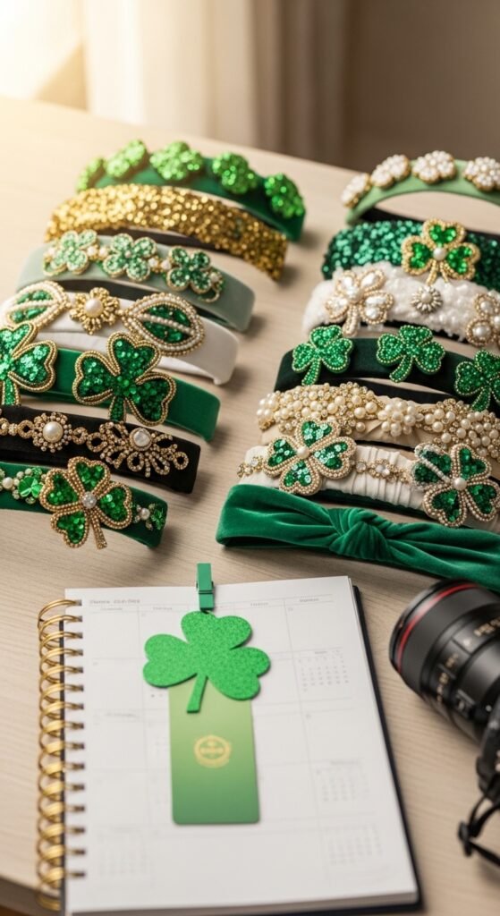 Shamrock Bookmark Clip