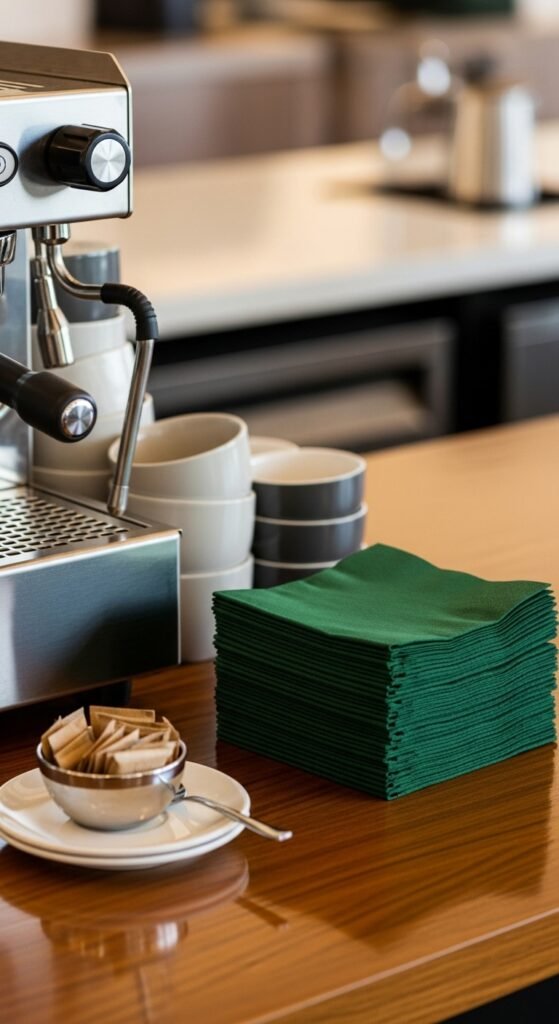 Soft Fabric Napkin Stack