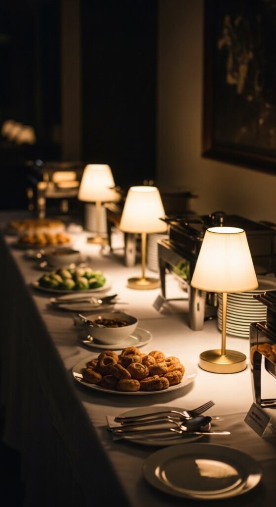 Soft Lighting with Table Lamps