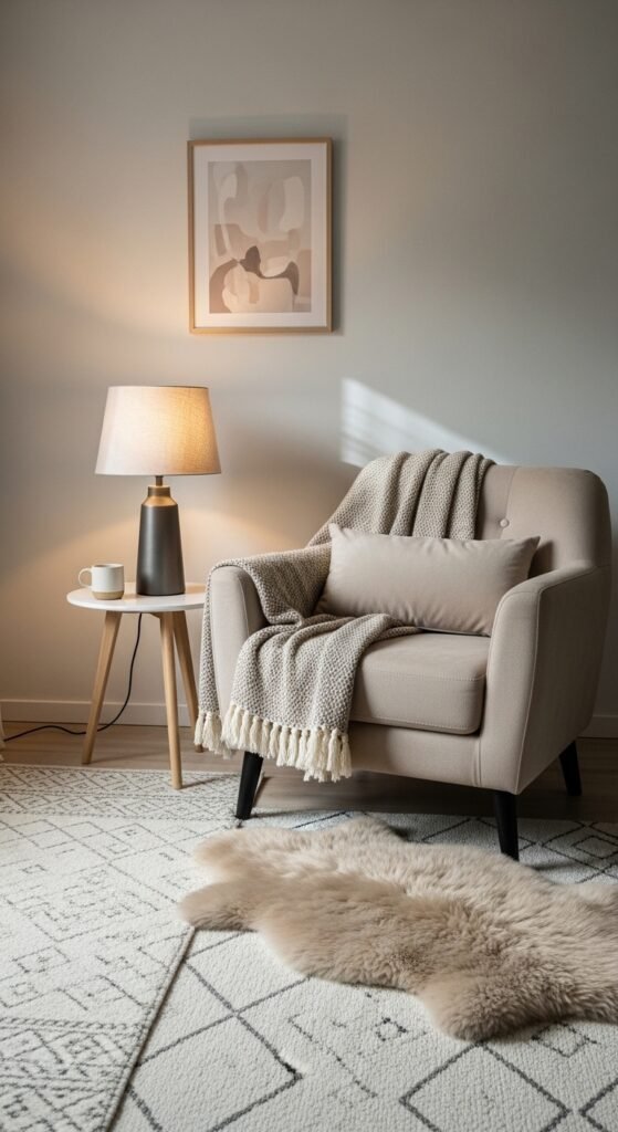 Use Lighting to Create Warmth