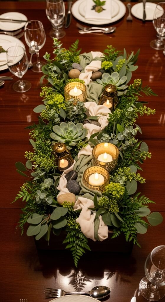 Wooden Box With Mixed Textures
