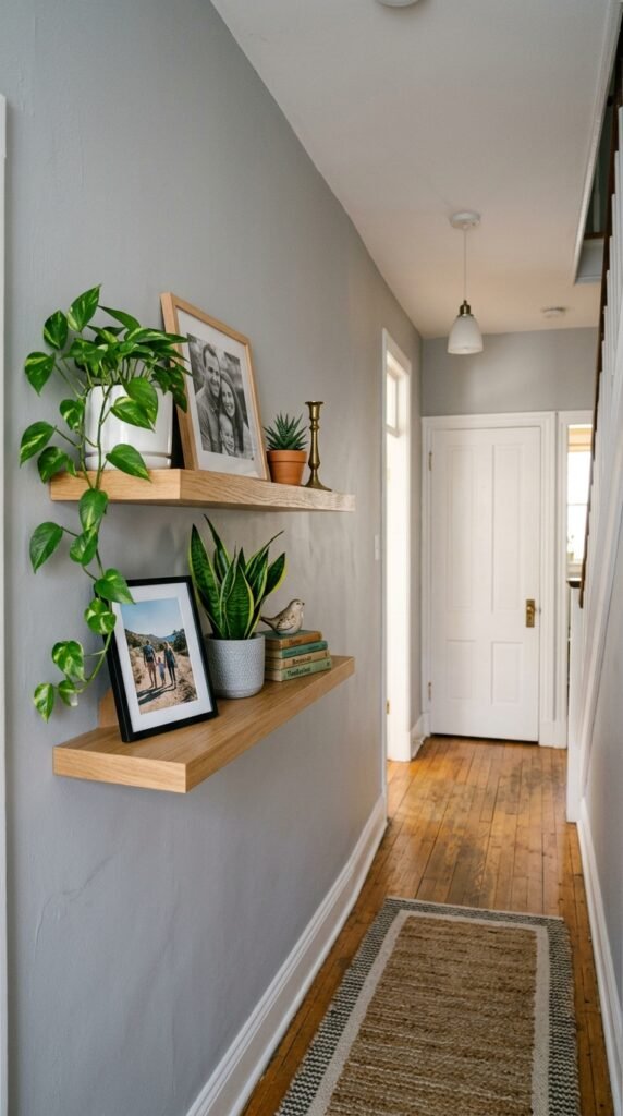 Use Floating Shelves