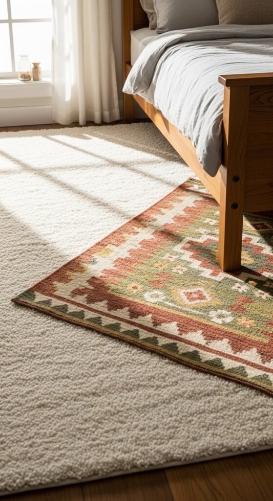 Add Soft Rugs for Warmth and Texture
