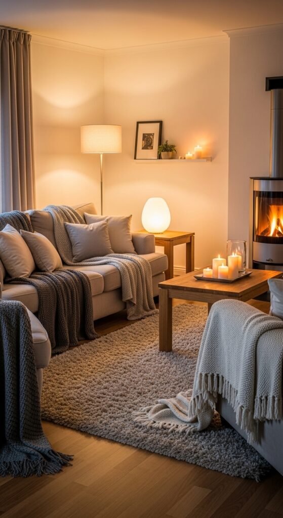 how to layer home decor cozy