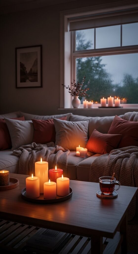 how to decorate peaceful cozy home