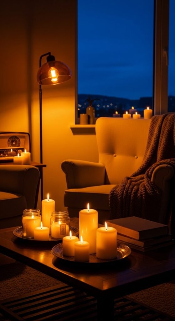 Add Warm Lighting at Multiple Levels