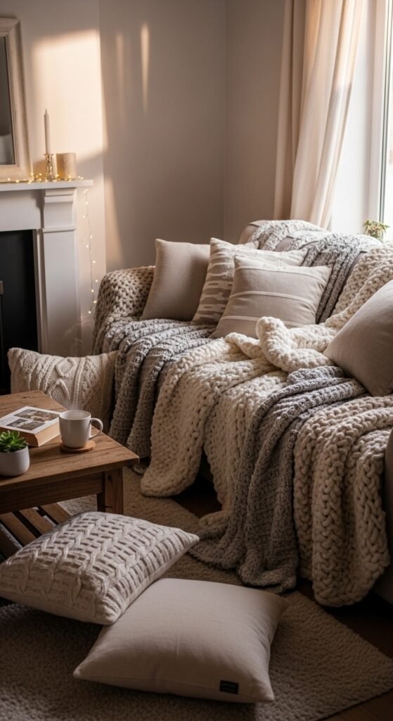 how to create warm cozy home decor