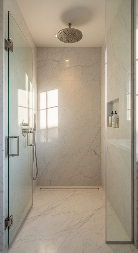 Marble Shower Walls