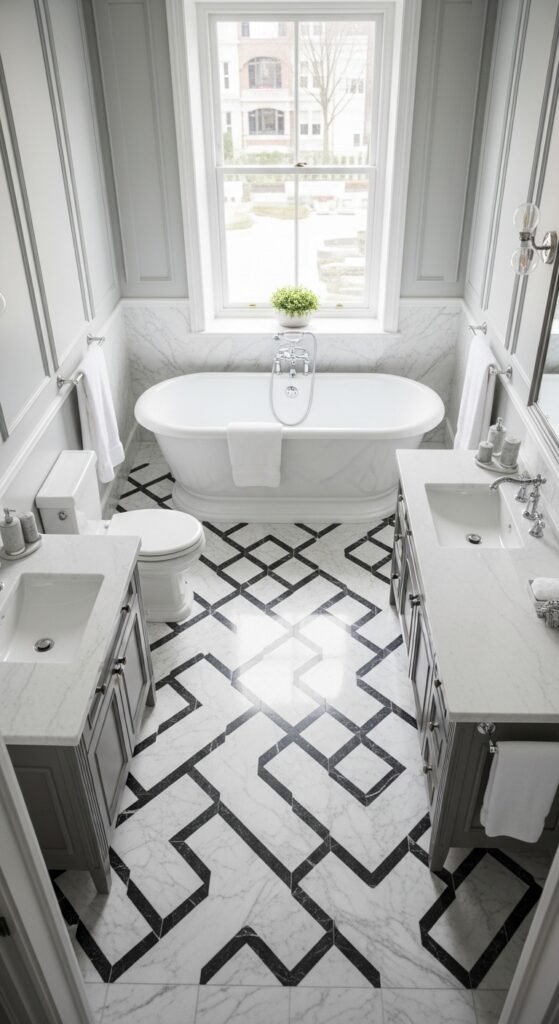 Marble Accent Floor Tiles