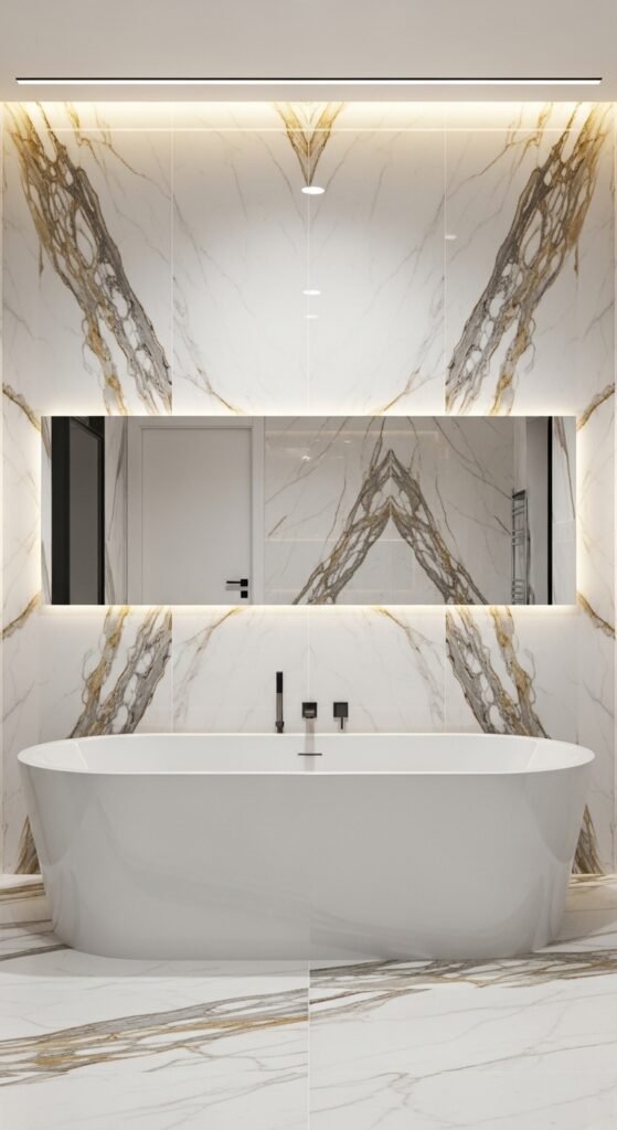 Marble Accent Wall