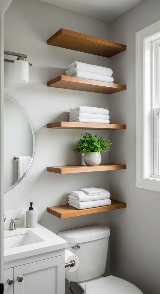 Vertical Storage Shelves