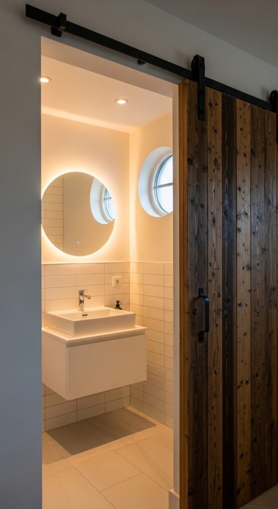 Sliding Door for Space Saving