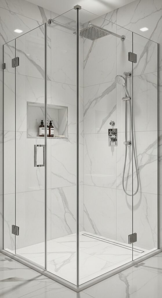 Opt for Frameless Glass Showers