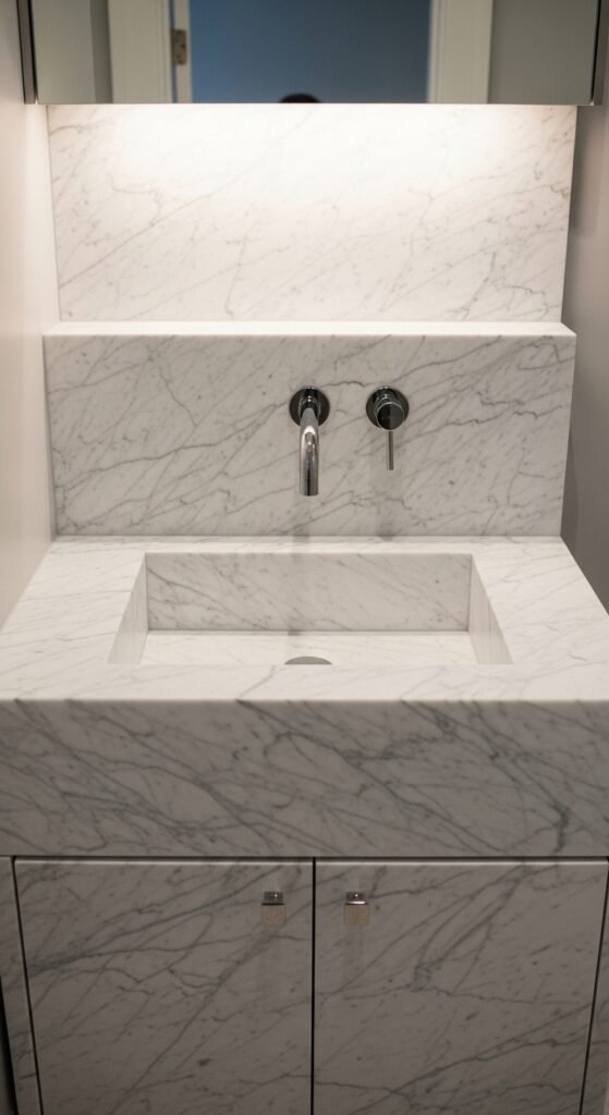 Install a Marble Backsplash