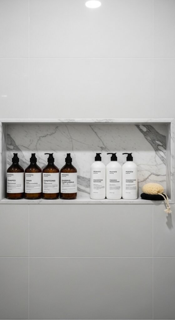 Incorporate Recessed Shelves