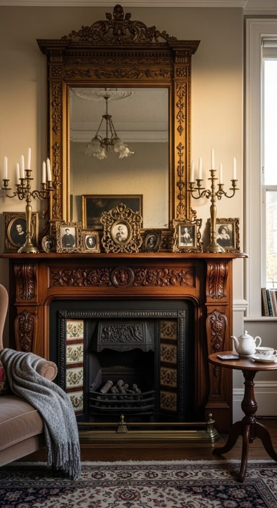 Decorative Fireplace Styling