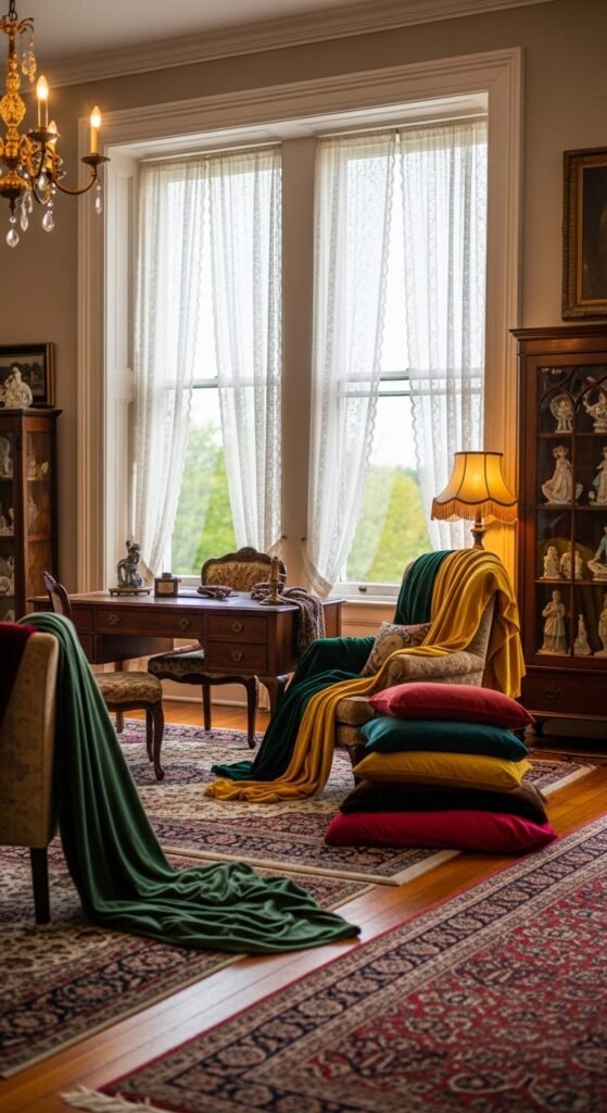 Lace Curtains for Soft Elegance