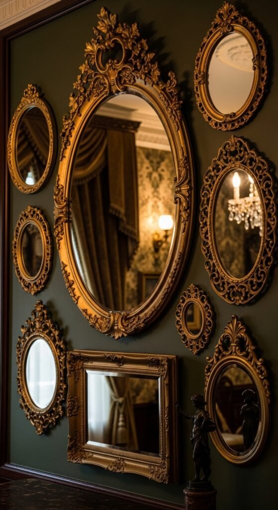 Layered Wall Mirrors
