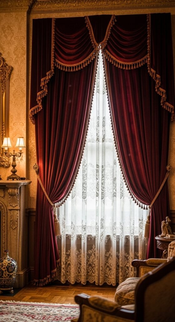Velvet Curtains for Drama