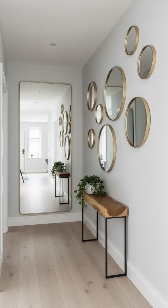 Mirrors to Expand Space