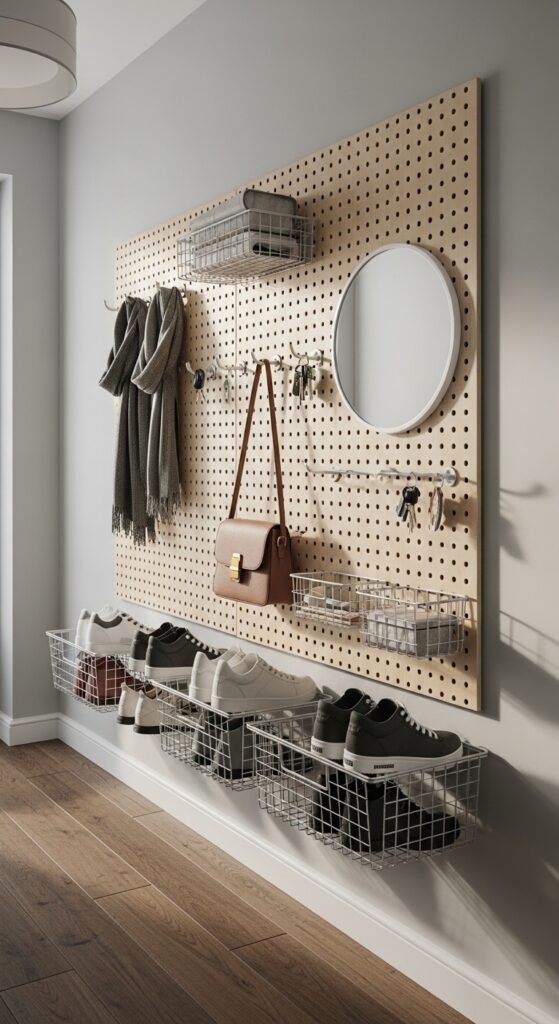 Pegboards for Custom Storage