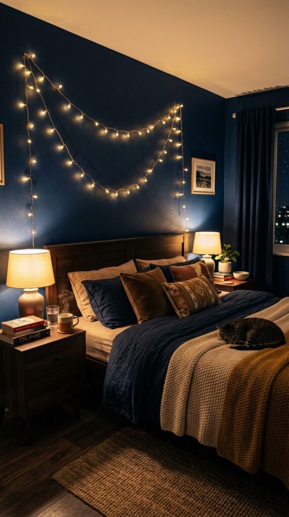 Warm Lighting Instead of Bright White Bulbs