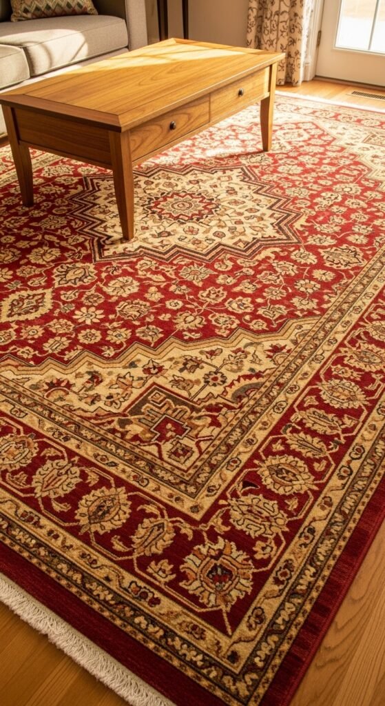 Layer with Oriental Rugs