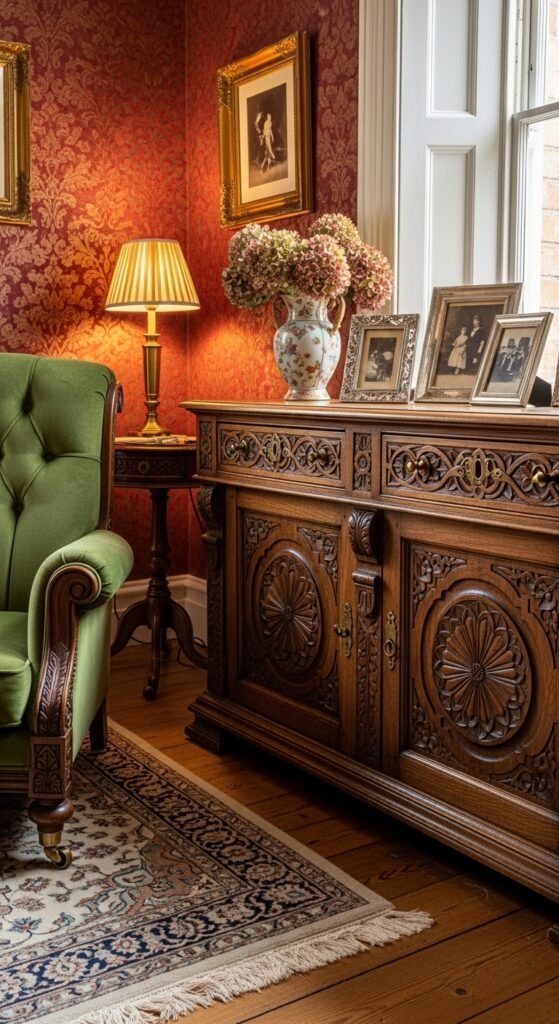 Add Carved Wooden Furniture