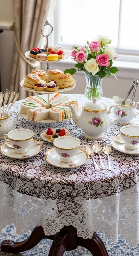 Add a Victorian Tea Table
