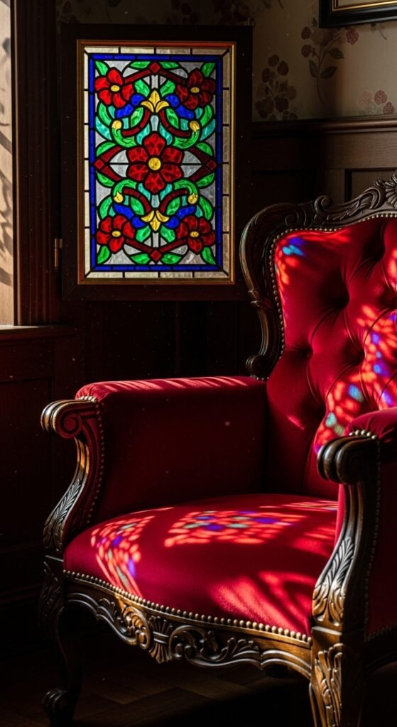 Incorporate Stained Glass Accents